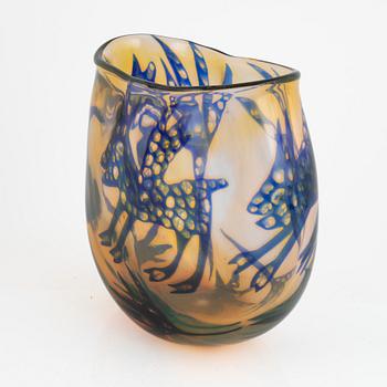 Ulrica Hydman-Vallien, vase, unique, Boda, Åfors, Sweden.