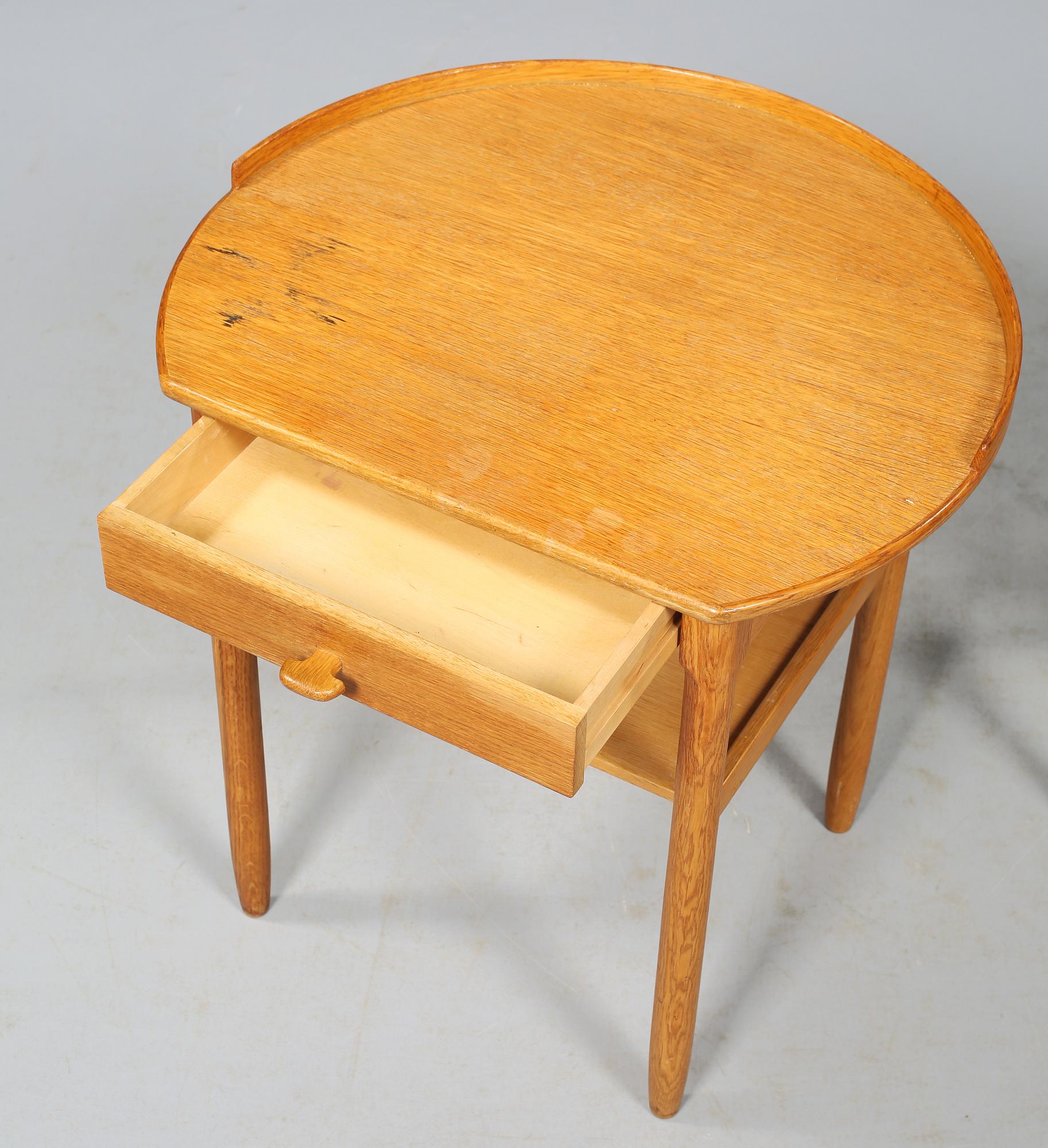 SÄNGBORD, ett par, Engström och Myrstrand, Bodafors, 1962.