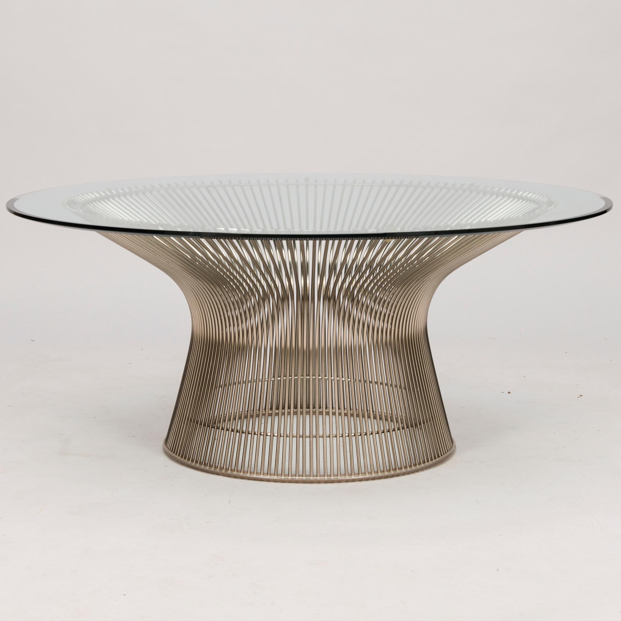 WARREN PLATNER, soffbord för Knoll 2000-tal.