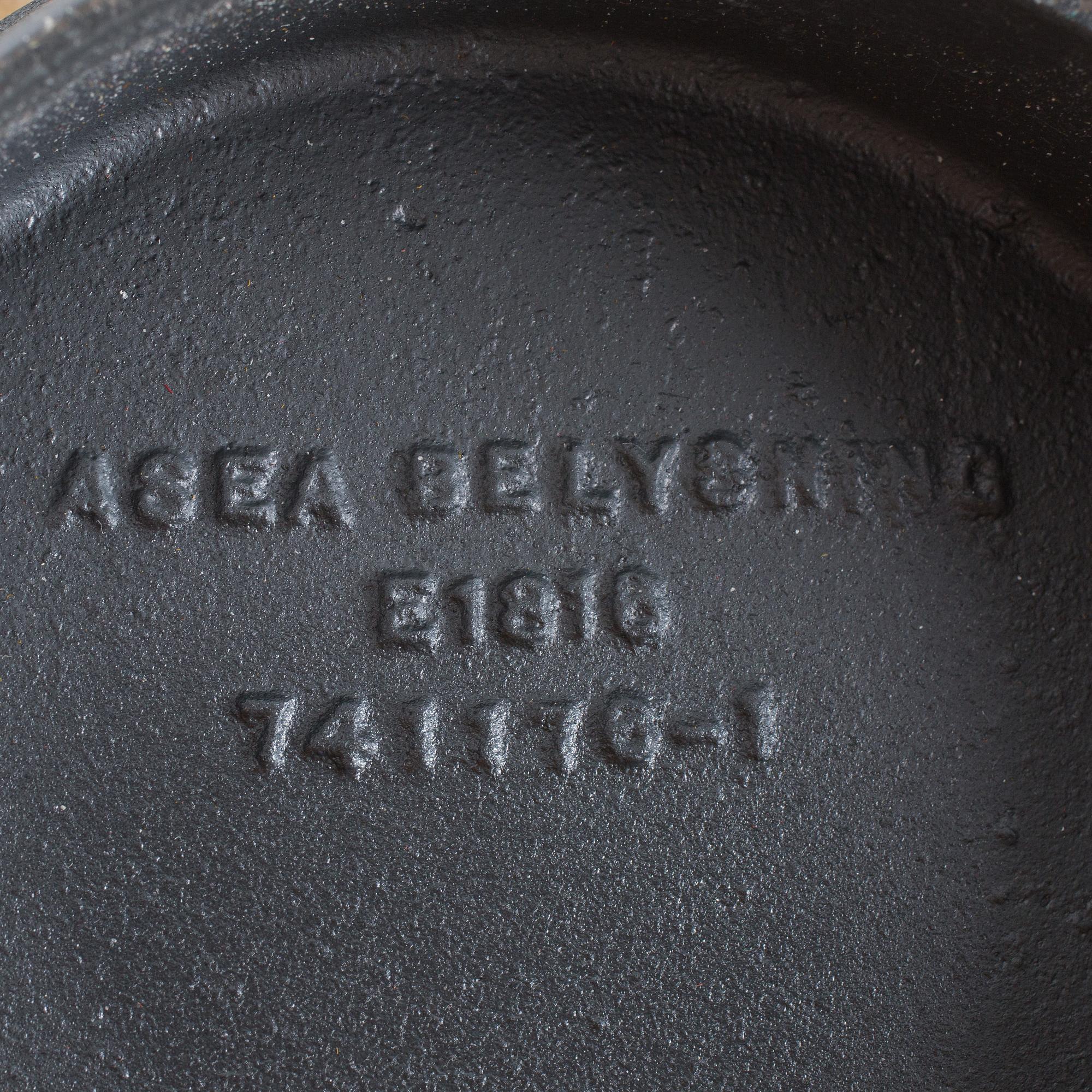 GOLVLAMPA, Asea, 1900-talets andra hälft.