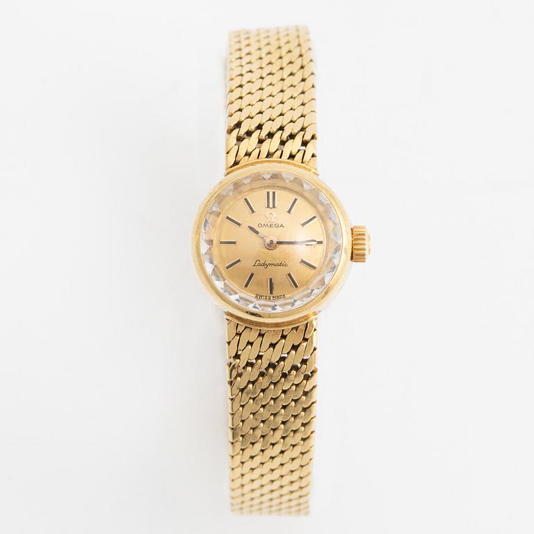 Omega, Ladymatic, wristwatch, 18 mm.