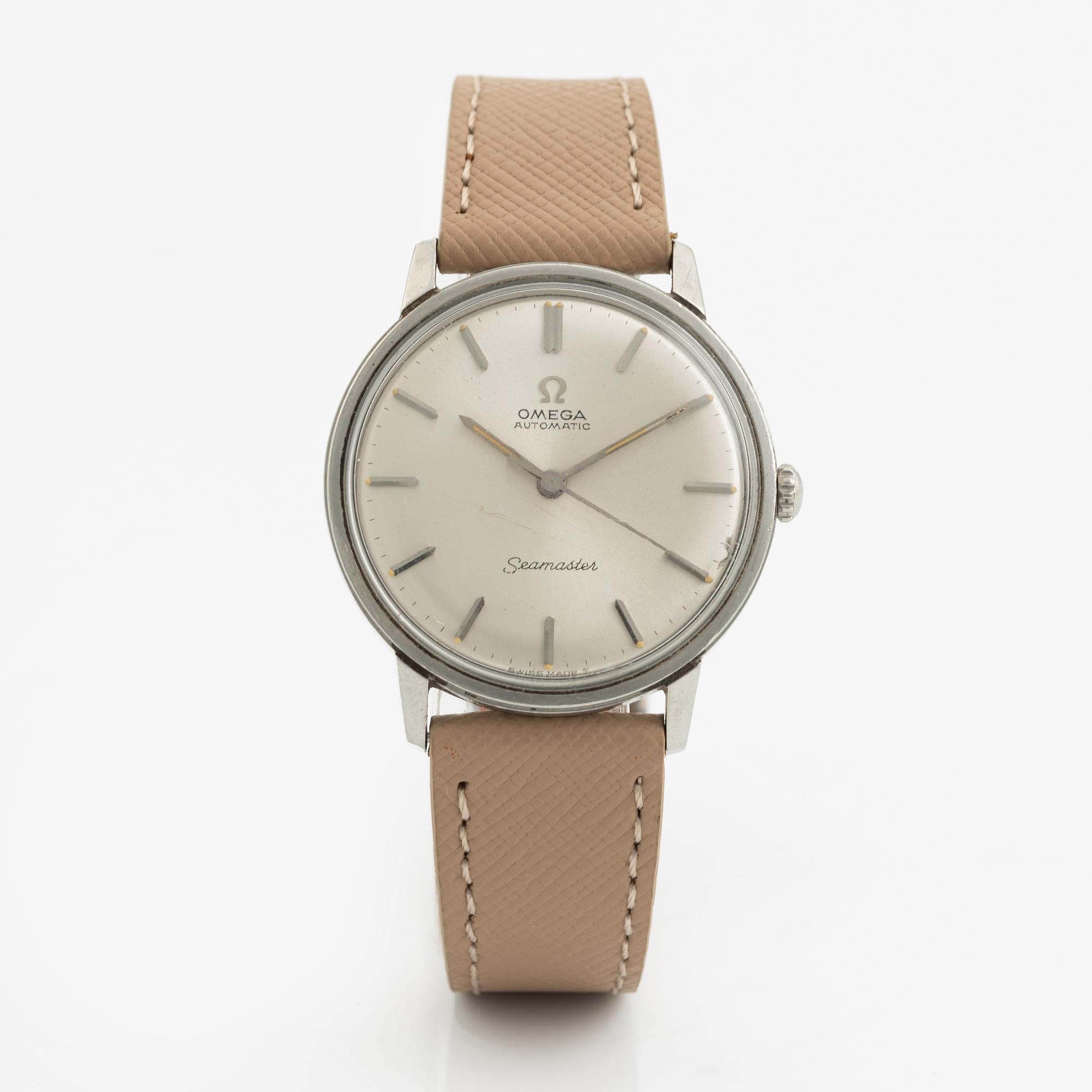 Omega, Seamaster, "Swiss Made T", armbandsur, 34 mm.
