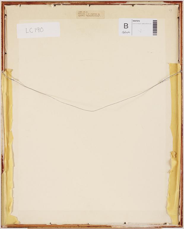 Lena Cronqvist, Self portrait.