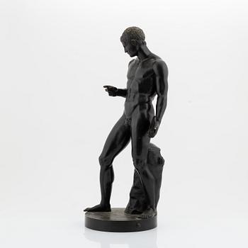 Unknown artist 20th century, after Antique model. Bronze, height 69 cm.