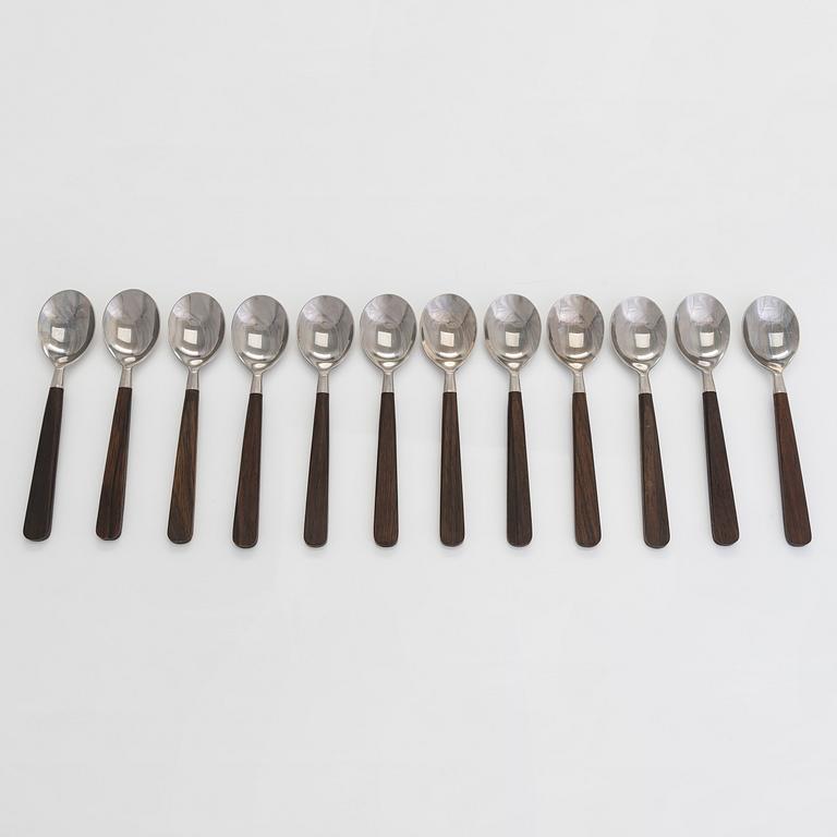 Bertel Gardberg, an 80-piece 'Lion de Luxe' cutlery set, Hackman, Finland, latter half of the 20th century.