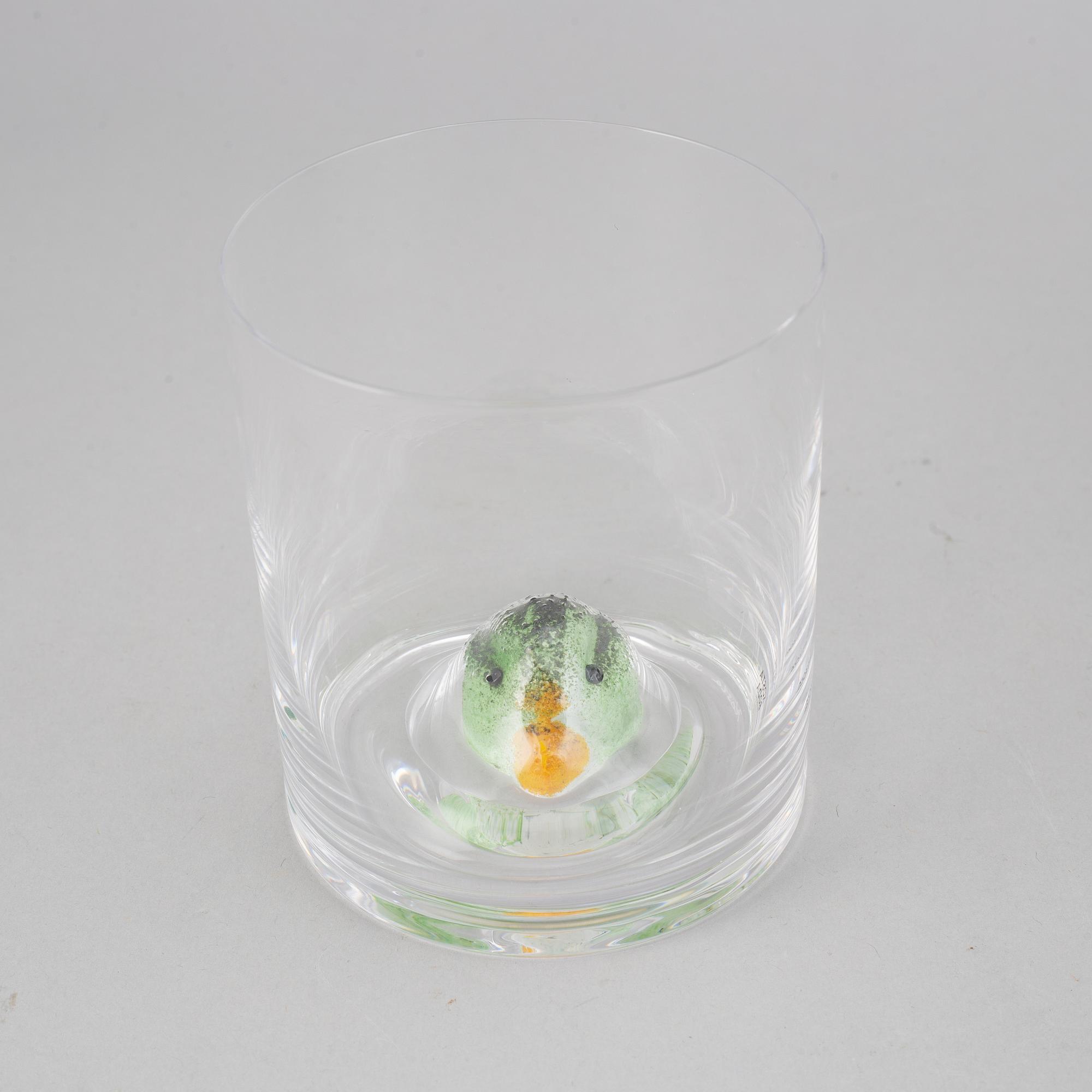 ERNST BILLGREN, kanna samt glas, Kosta Boda,