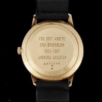 ARMBANDSUR, 18k guld, Jaeger-Le Coultre, 1960-tal.