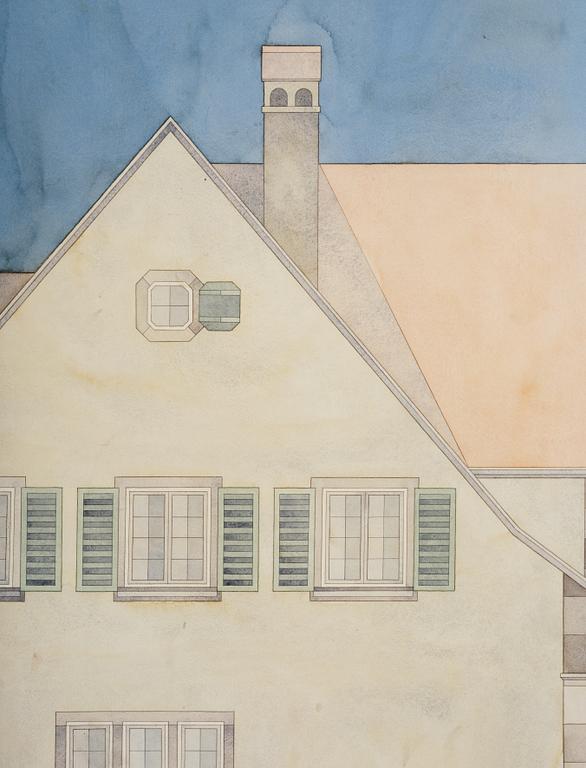 Fredrik Söderberg, "Das Haus des C.G Jüngs mit Khonsu und Der Traum III".