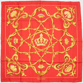 Hermès, scarf, "Couronnes".