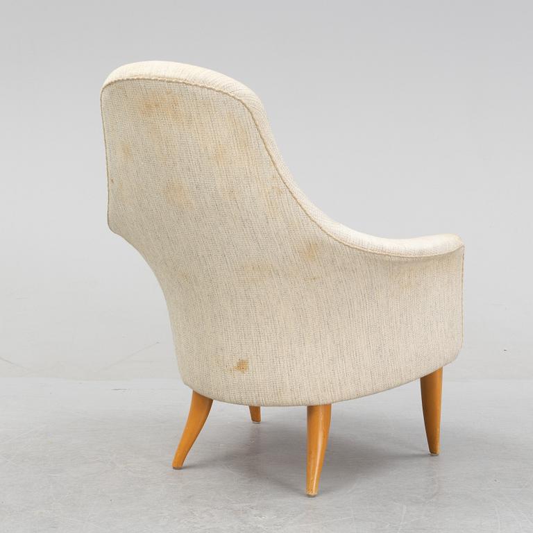 Kerstin Hörlin-Holmquist, a 'Stora adam' lounge chair from the series 'Paradiset', Triva, Nordiska Kompaniet.