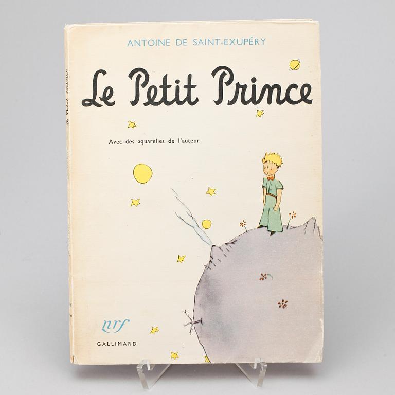 BOK, "Le Petit Prince" av Antoine de Saint-Exupéry, Gallimard, Paris 1953.