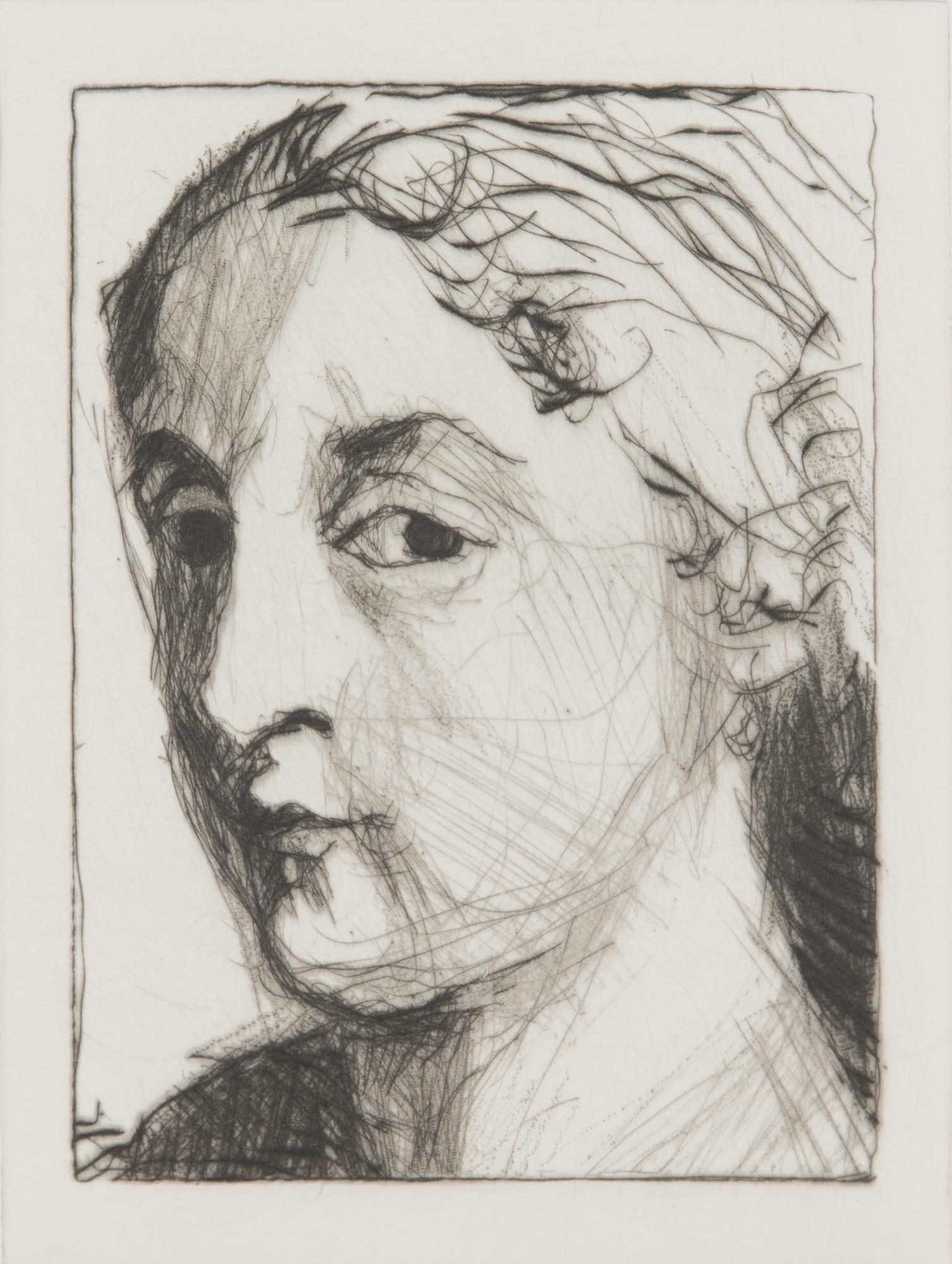 Kuutti Lavonen, etsaus, signeerattu ja päivätty 2013, numeritu 33/60.