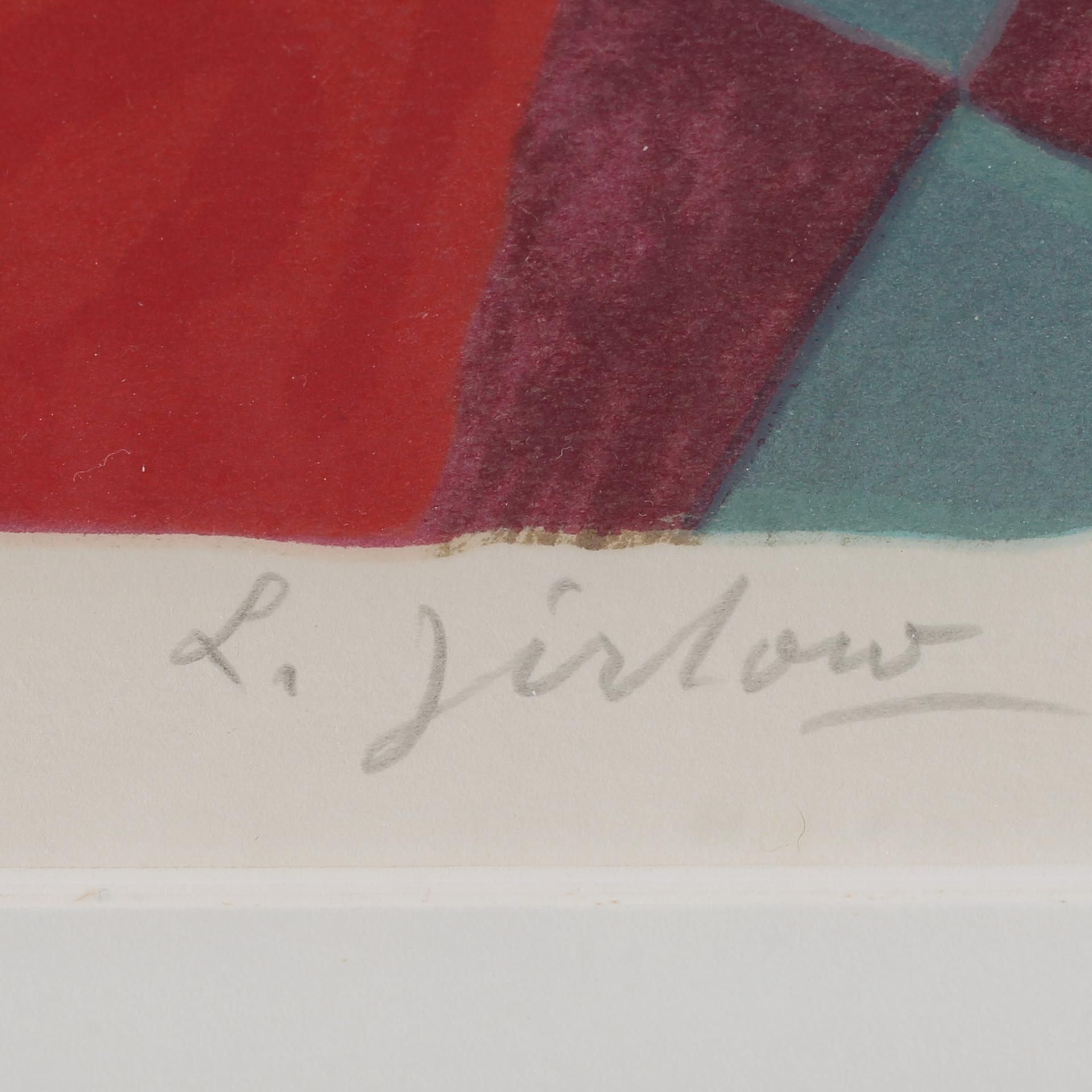 LENNART JIRLOW, färglitografi, signerad och numrerad 2/280.