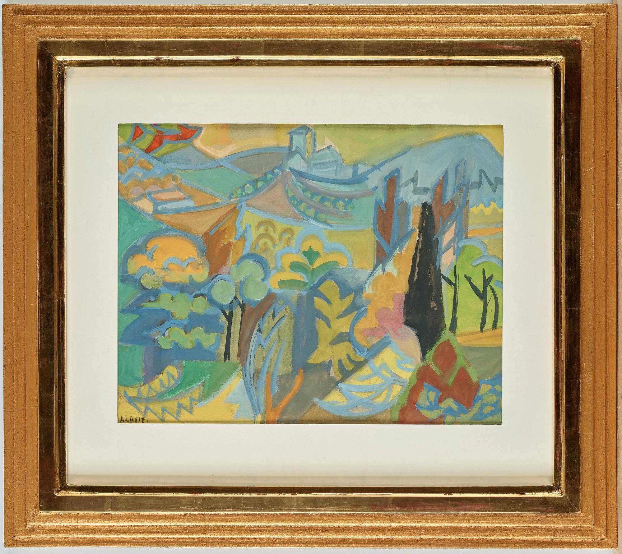 André Lhote, "Paysage de Mirmande".