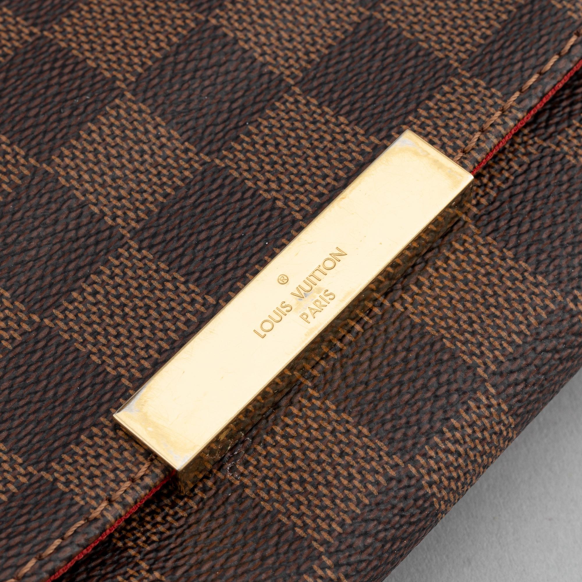 Louis Vuitton, a Damier Ebene 'Favorite PM' handbag, 2016.