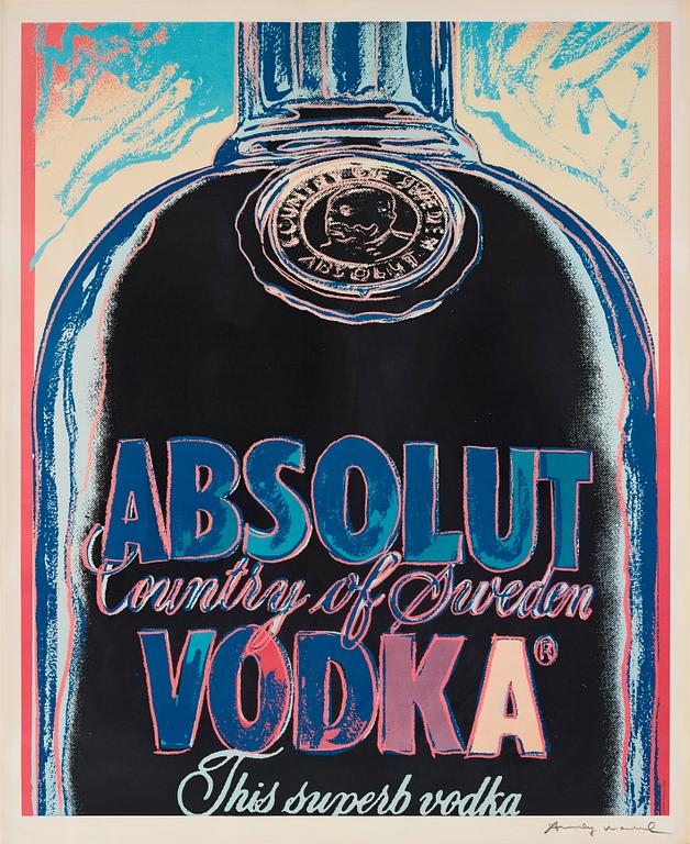 Andy Warhol, "Absolut Vodka".
