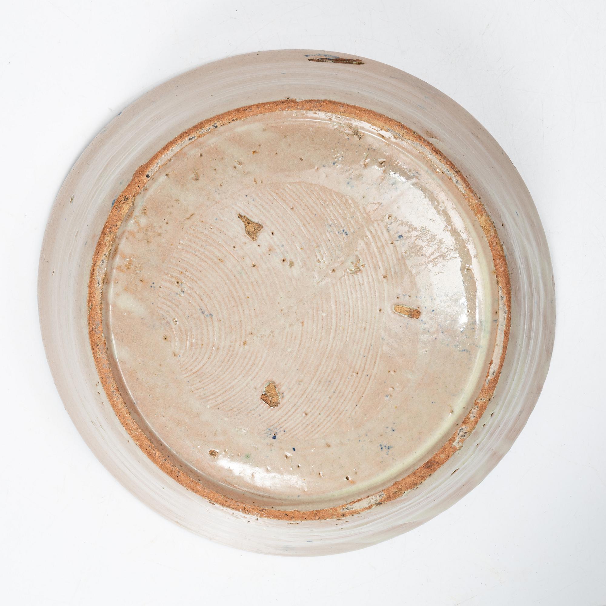 A bowl, faience, Spain, 19th century.