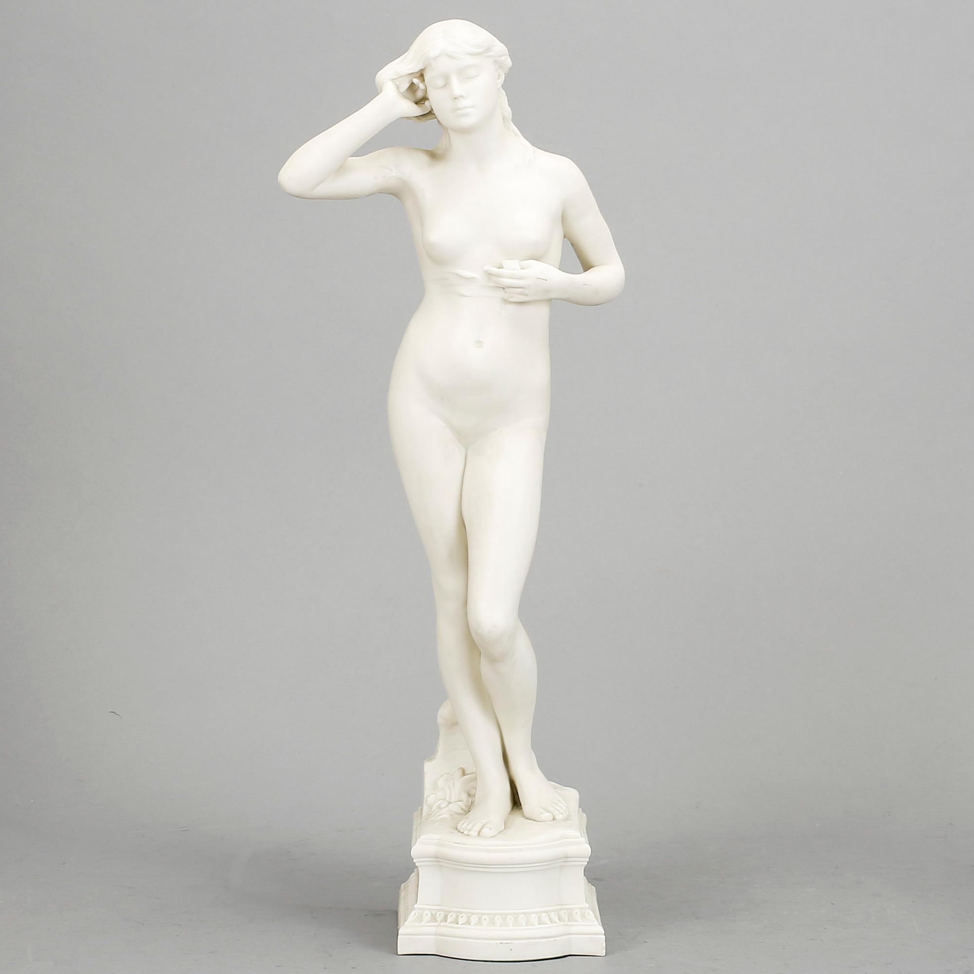 PER HASSELBERG, efter, pariansskulptur, Gustavsberg, dat -79.