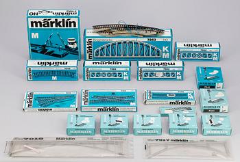 Märklin · PARTI MÄRKLIN, ca 21 delar, 1900-talets andra hälft.
