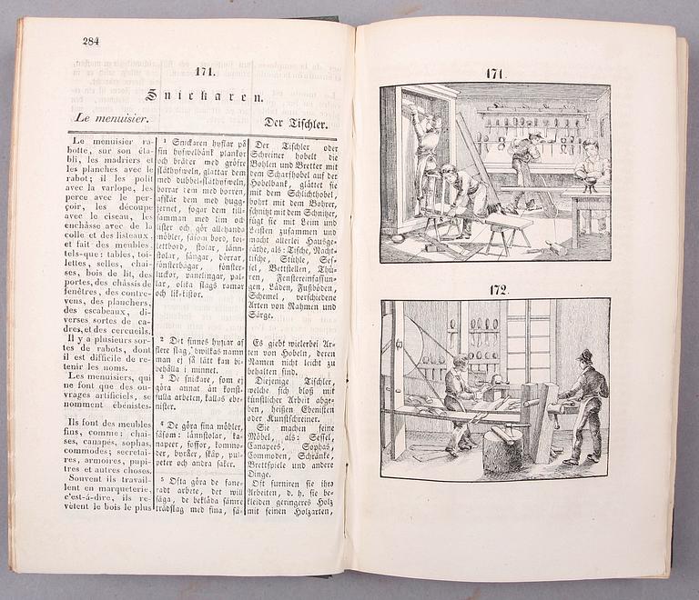 BÖCKER, 10 st, bla "David Copperfield" av Charles Dickens, 1850.