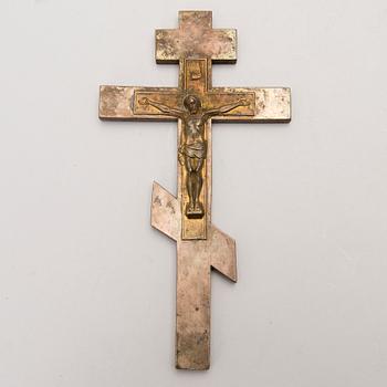 A Russian cross from the turn of the 20th century.