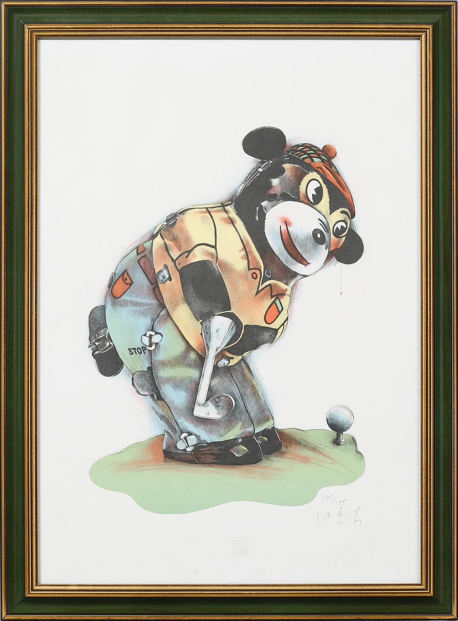 LASSE ÅBERG, färglitografi, signerad och numrerad 145/175.