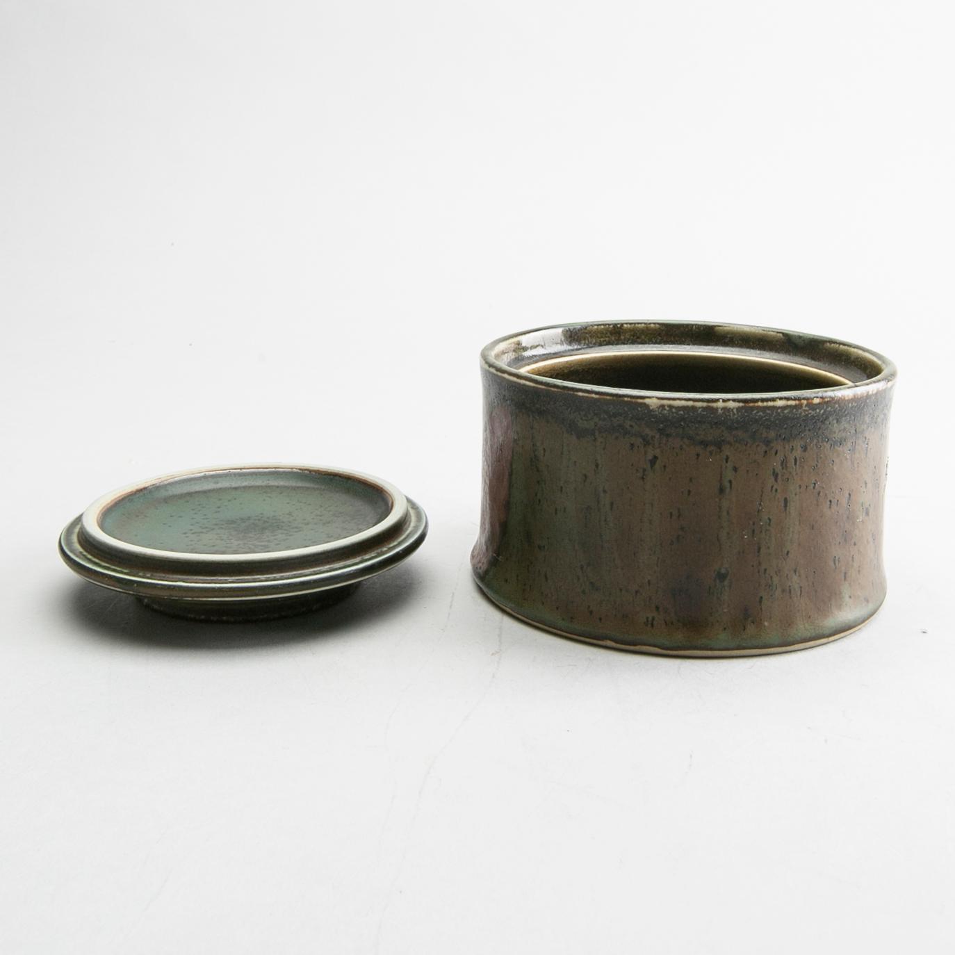 CARL-HARRY STÅLHANE, 3 stoneware pieces, Rörstrand.
