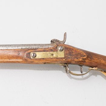 Lock rifle, Swedish, m/1815-45.