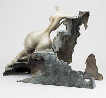 MARIE-MADELEINE GAUTIER, sculpture, bronze, signed and numbered.