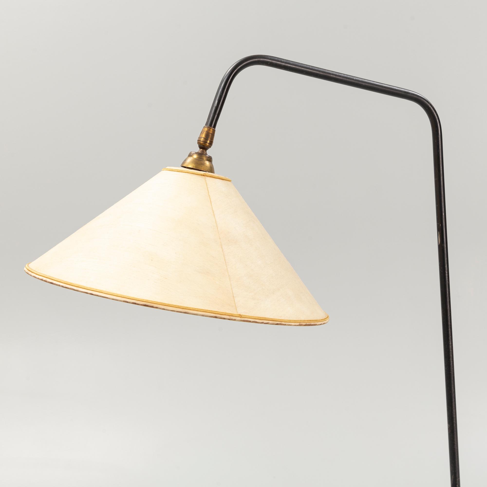 Golvlampa med bord, 1950-tal.