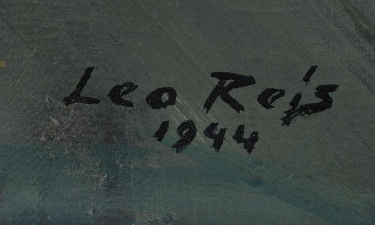 Leo Reis, "Mannen med blomman".