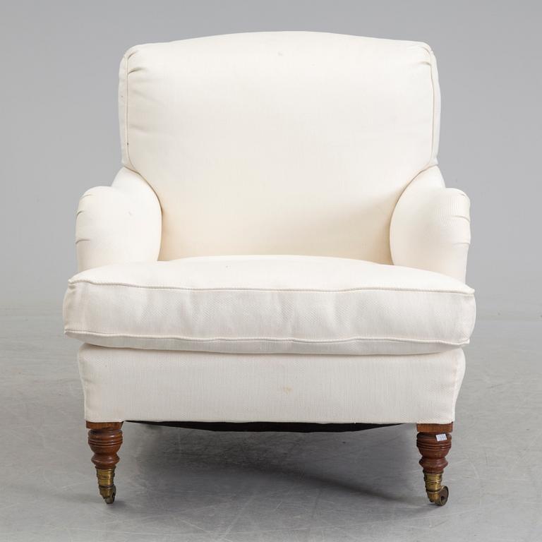 An early 20th century easy chair.