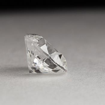 DIAMANT, oinfattad briljantslipad, 1.51 ct, E-F/VS enligt certifikat från IGI.
