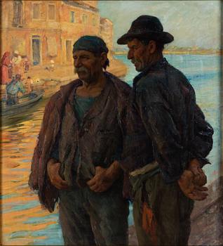 IVAR KAMKE, olja på duk, signerad och daterad 1920.