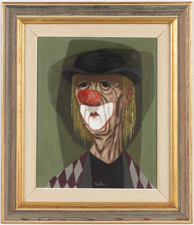 Pelle Åberg, Portrait of a clown.