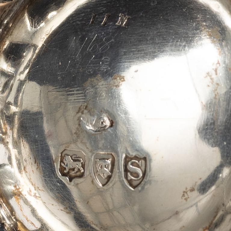 Silver, 5 delar, 1800-1900-tal.
