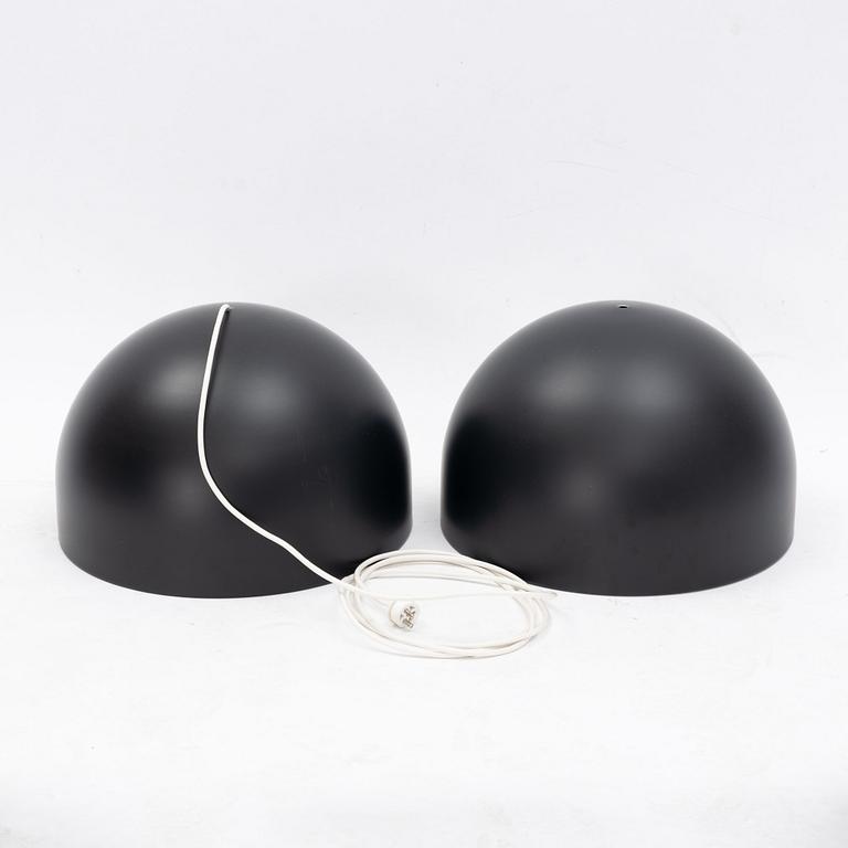 Christian Hvidt, a pair of  "H+M Pendel" ceiling lamps, Focus, Denmark, 21st century.