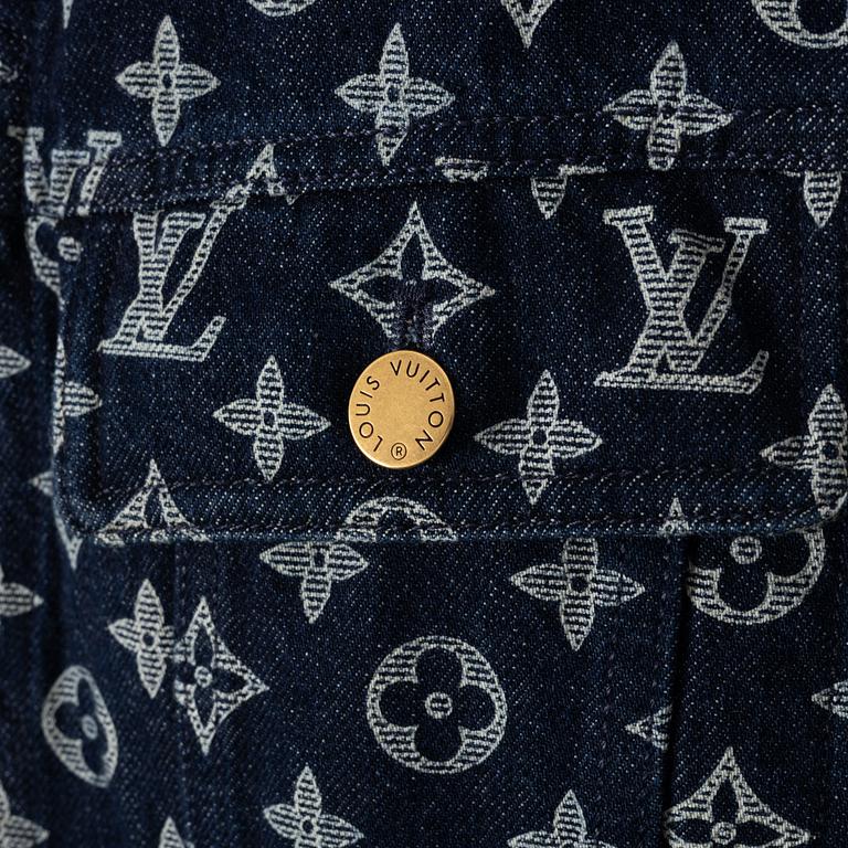 Louis Vuitton, jacka, "Monogram Denim jacket", storlek 52.
