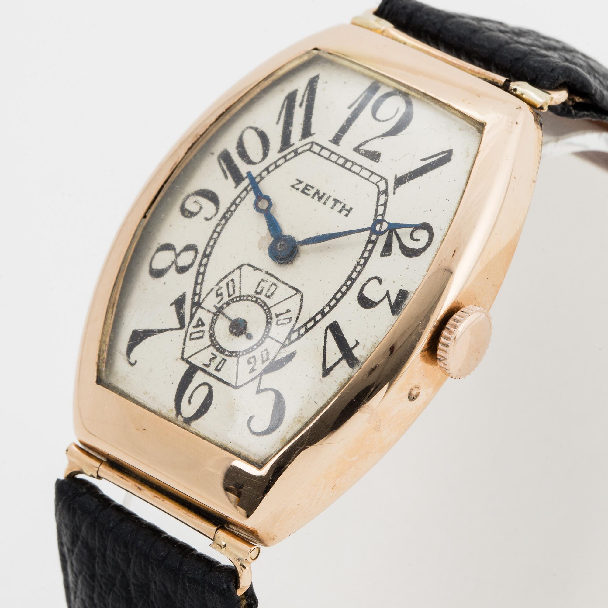 ZENITH, armbandsur, 32 x 42 mm.