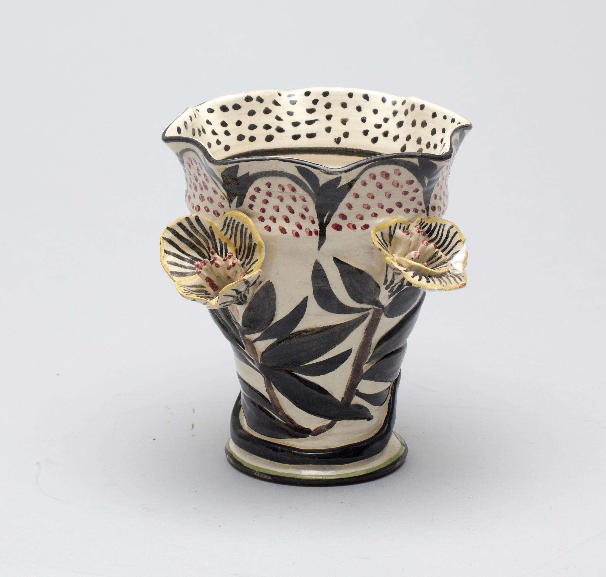 VAS, keramik, Herman Fogelin, signerad.