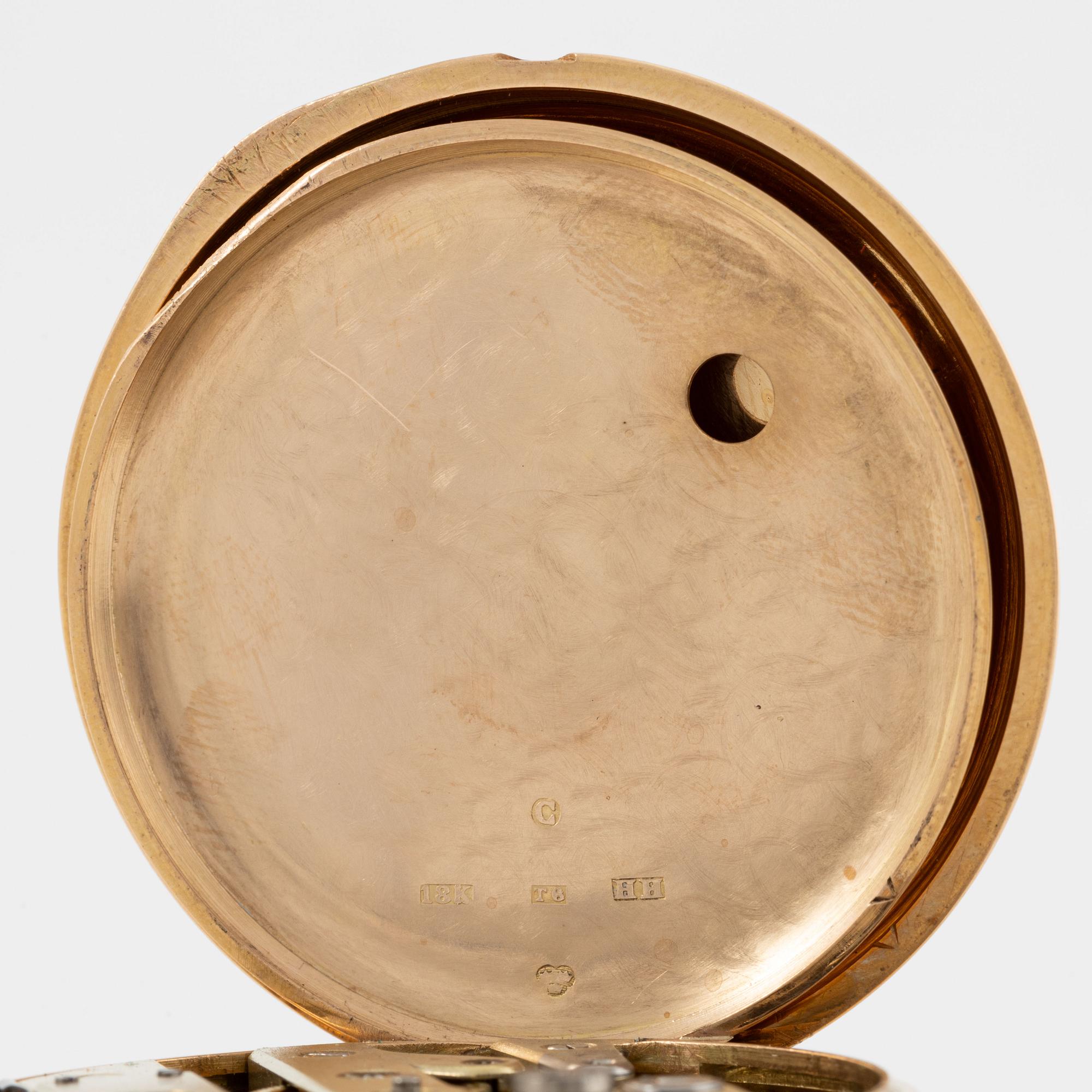 Halda, pocket watch, 50 mm.