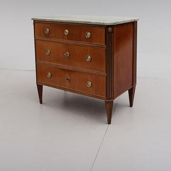 BYRÅ, gustaviansk stil, 1800-talets andra hälft.