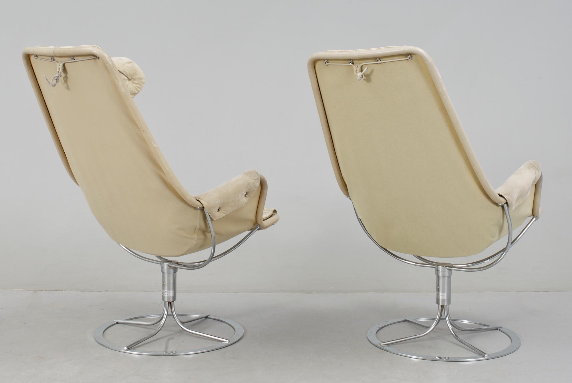 FÅTÖLJER, ett par, Jetson, Bruno Mathson, Dux.