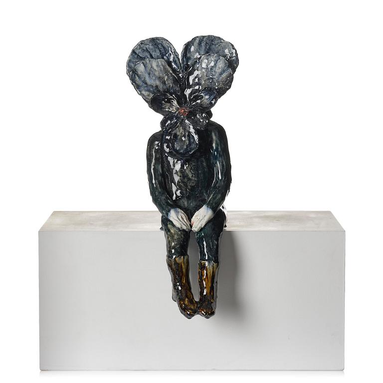 Klara Kristalova, "Seated Flower".