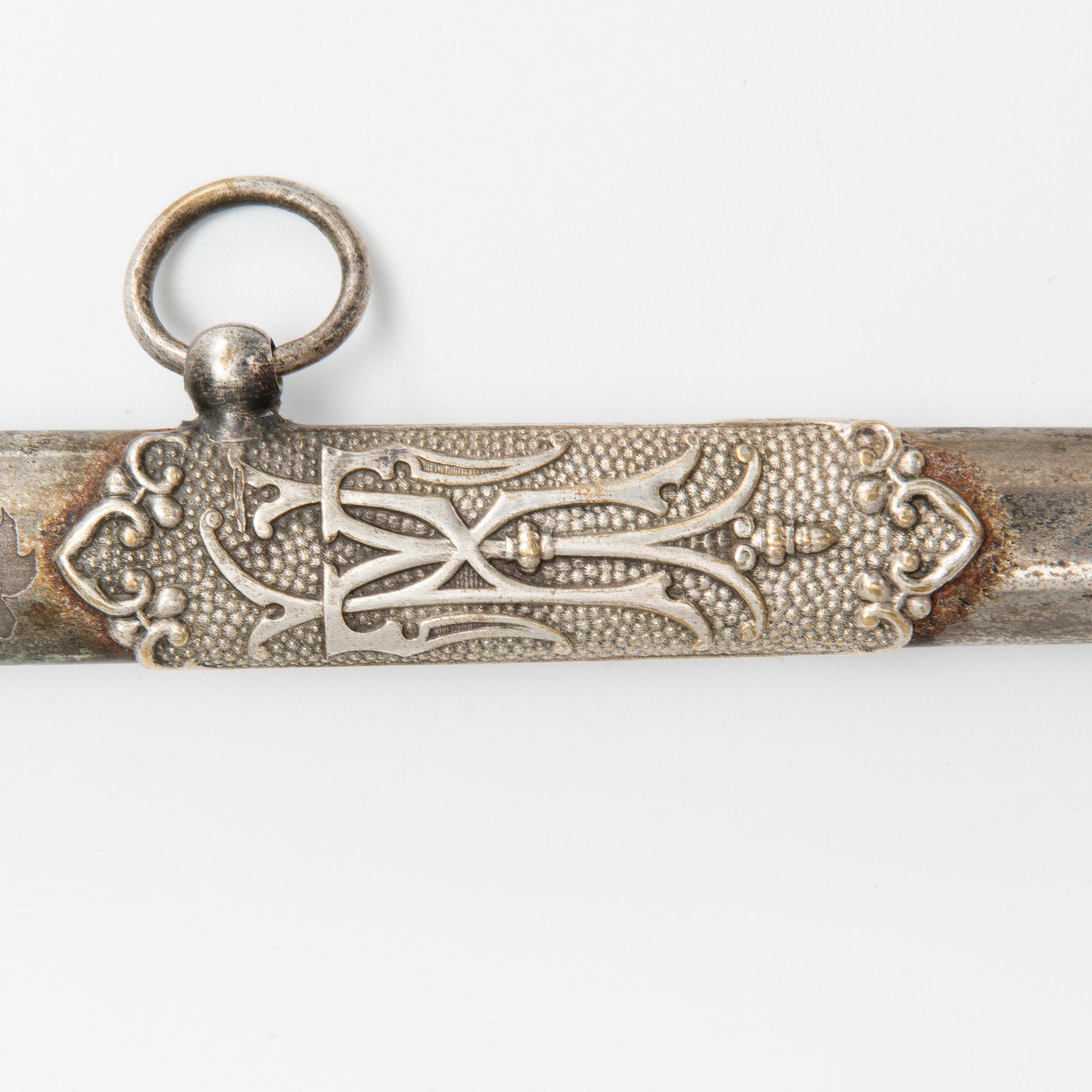 A late 19th Century American Masonic Knights Templar sword.