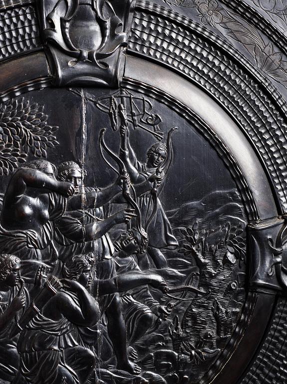 Det Bondeska Skåpet, sannolikt Paris, 1600- samt 1800-tal, Louis XIV och Louis XIV-stil.