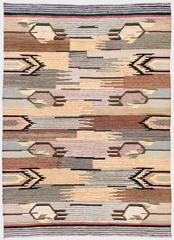 A 1930s finnish rag rug, Circa 245 x 330 cm.