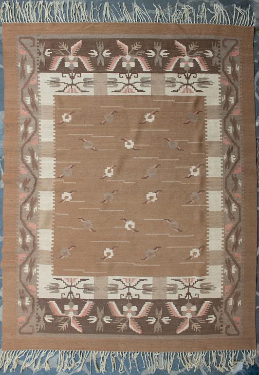 Greta Skogster-Lehtinen, GRETA SKOGSTER-LEHTINEN, A 1920s Finnish flat weave carpet for Kotiteollisuus Oy Orkamo.