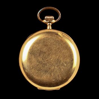 FICKUR, 18k guld, 1900-tal. Vikt 87 g.