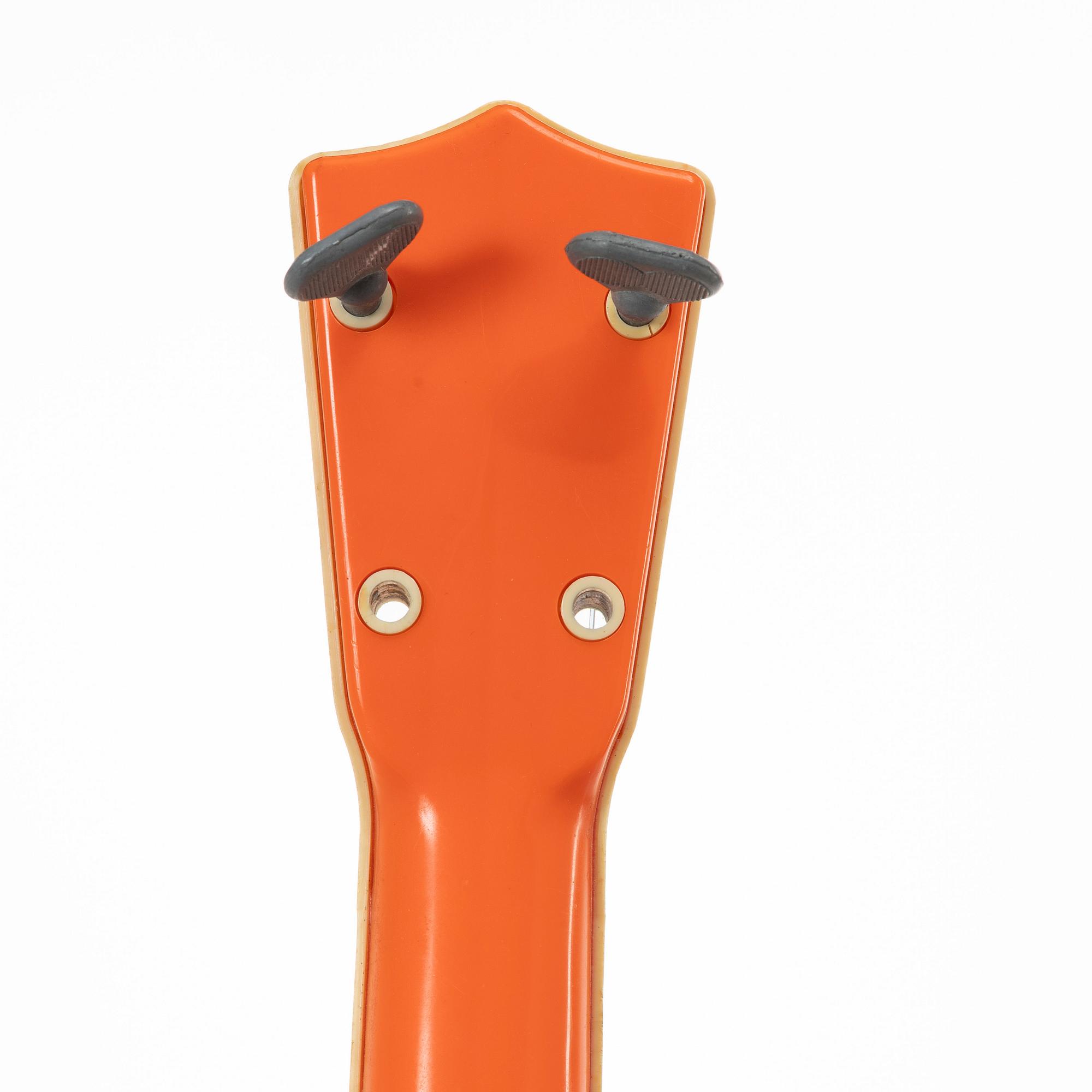 The Beatles, "New Sound Guitar", toy guitars, 2 pcs, Selcol Products Limited, England. 1960s.